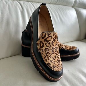 Animal print Naturalizer Lug Sole Loafer so 9.5